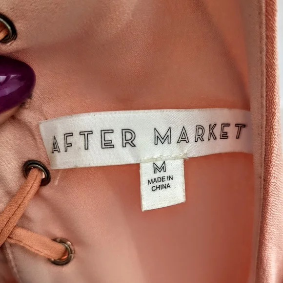 | After Market Lace Up Dress | Medium - Picture 2 of 6